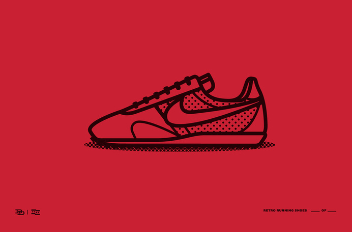 shoes5.jpg #line #shoes #stroke #retro #color