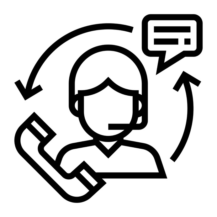 See more icon inspiration related to support, call, user, man, business and finance, professions and jobs, circle arrows, customer service, telemarketer, headphones, communications, people and technology on Flaticon.