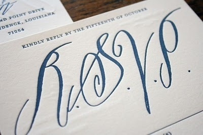 b dunlap #calligraphy #letterpress #rsvp