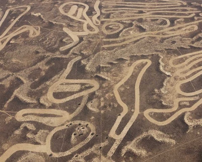 Contours: The Arid West Coast of South Africa From Above by Dillon Marsh