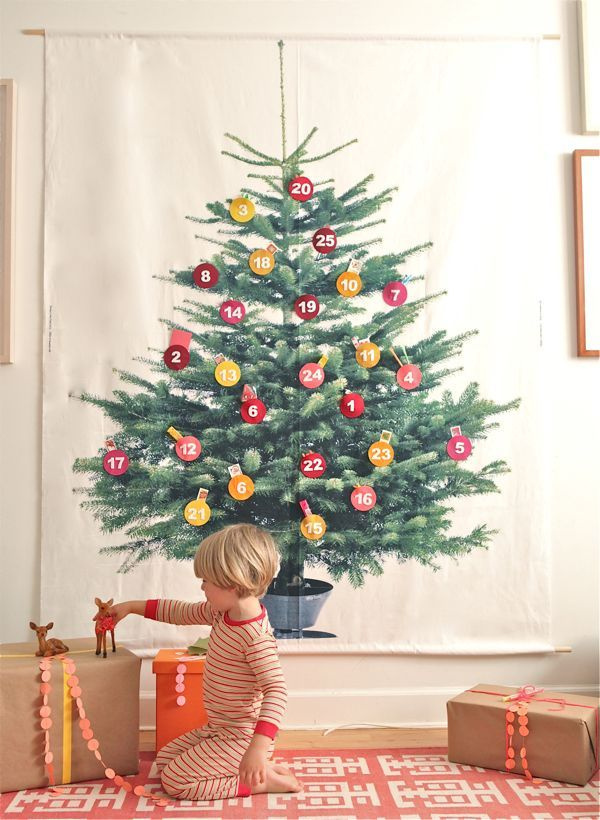 Oh Happy Day! #advent #tree #calendar #christmas #craft