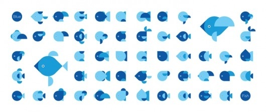 Tony Buckland : Designer : mono #inspiration #form #design #fish #blue