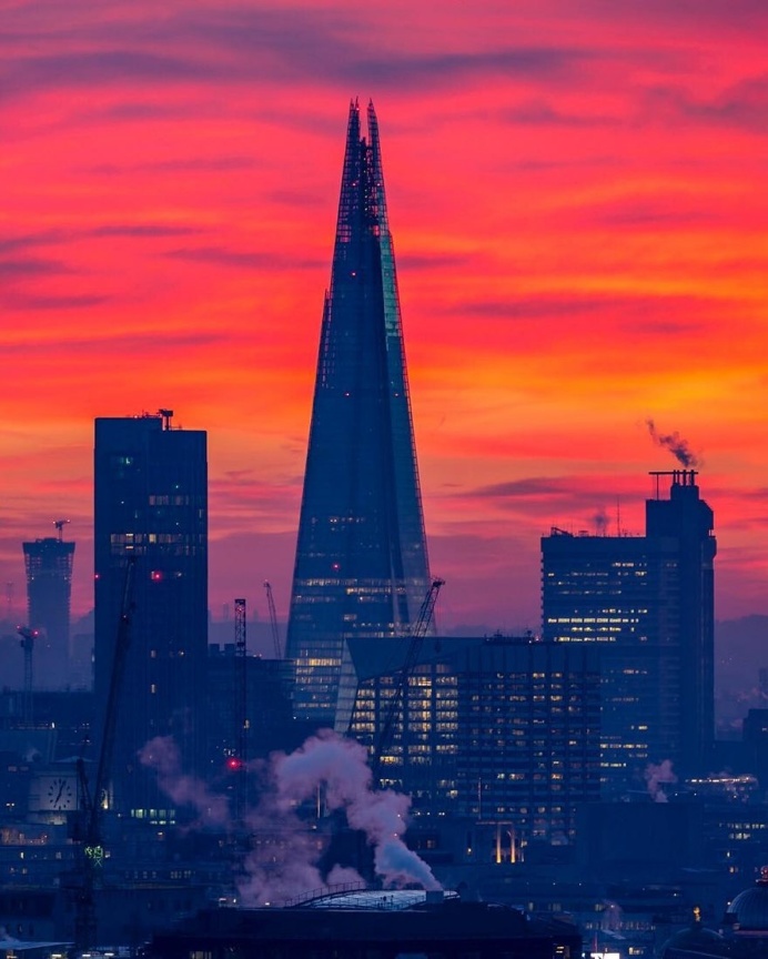 London From The Rooftops by James Burns