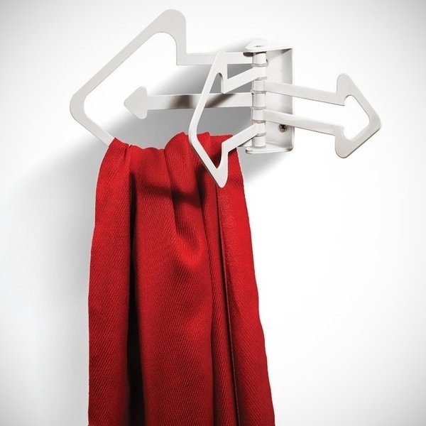 Wall-Mounted Multi Hook Hinge System #gadget