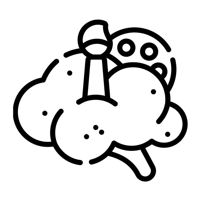 See more icon inspiration related to paint, brain, art and design, healthcare and medical, human brain, body organ, palette, body part, electronics, art, medical, people and brush on Flaticon.