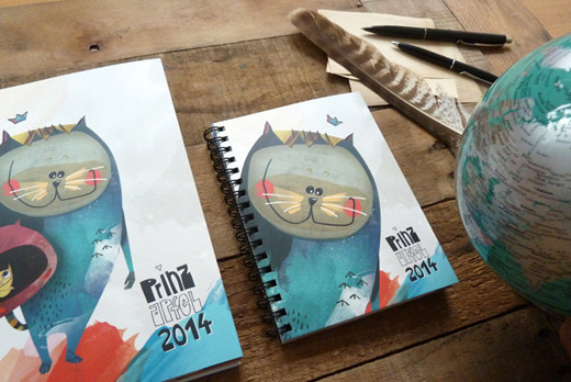 Prinz Apfel Calendar 2014 #prinzapfel #calendar #doodle