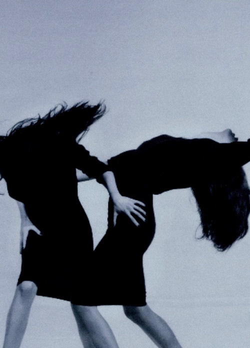 robert longo inspired editorial by willy vanderperre for w magazine march 2011