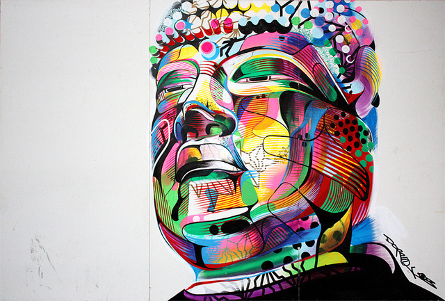 DOPPEL LIVE PAINTING at NARA café
