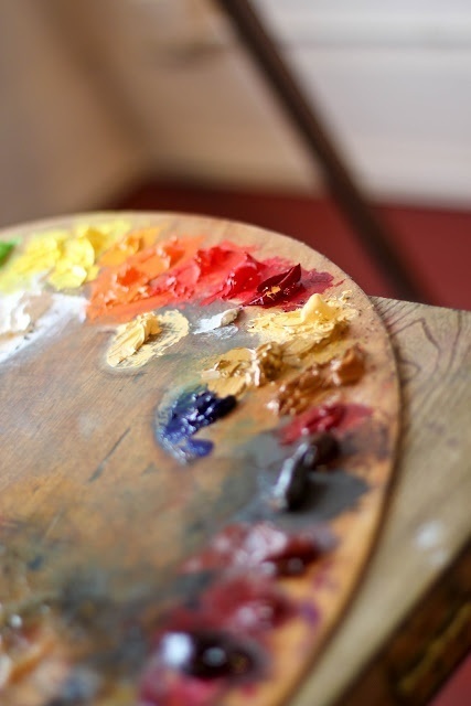 oil paint #paint #palette