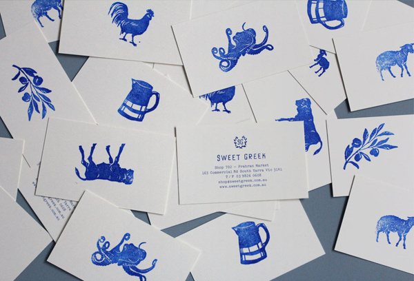 Sweet Greek designed by Studio Brave #print