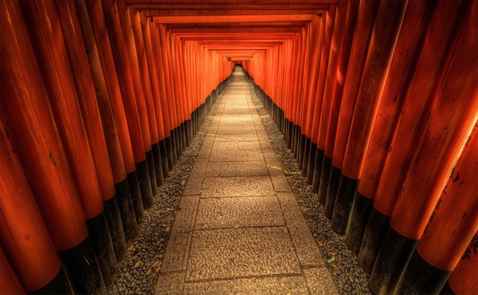 "10000 Gates of Happiness" by Yuki Iwaoka #Photography #HDR #Wallpaper #Landscape