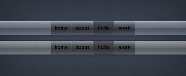 Graphite navigation Free Psd. See more inspiration related to Navigation, Horizontal and Graphite on Freepik.