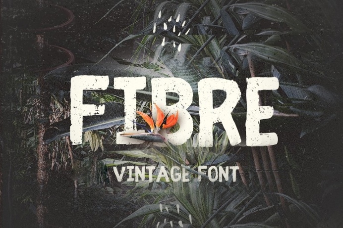 Fibre – Vintage Font