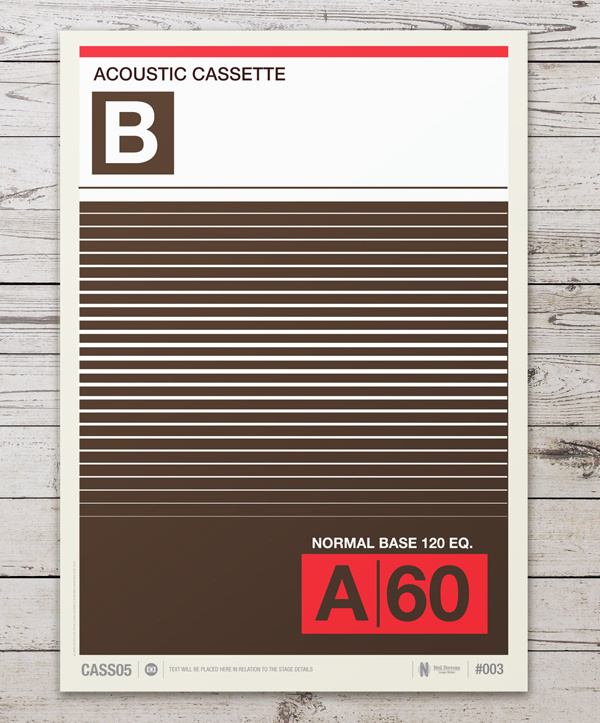 Don't Forget the Cassette #neil #layout #retro #stevens