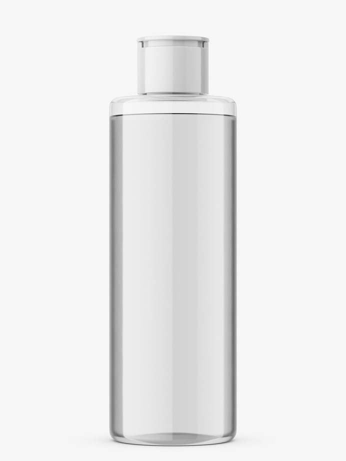 Free White Plastic Cosmetic Pump Bottle Mockups