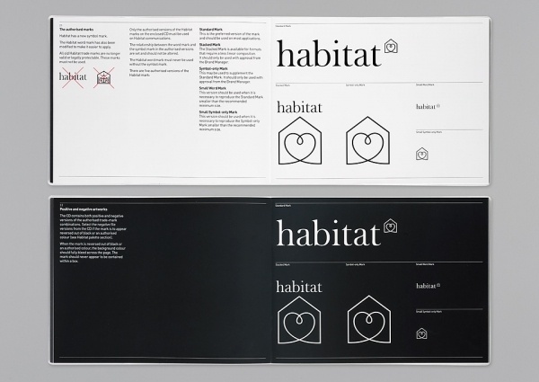 Habitat – Identity 2002 | Identity | Graphic Thought Facility #book #guide