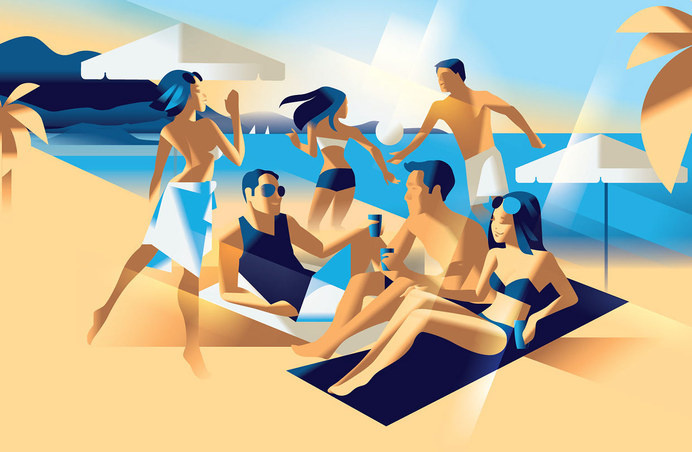 Efes, Turkish Beer. Global branding by Mads Berg on Behance #mads #beach #berg