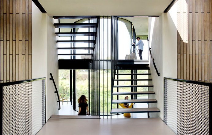 Sustainable Home Designed by UNStudio sustainable solution home 4 #interior #staircase #design #architecture #stairs