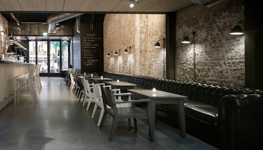 Mazzo by Concrete - Frame Magazine - The Great Indoors #interior #brick #design #restaurant #architecture
