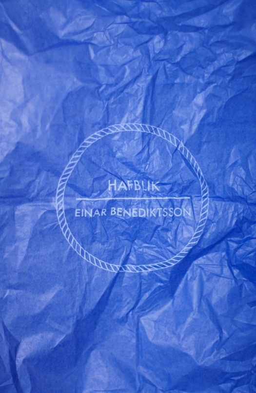 Hafblik on Behance #blue #print #circle #rope