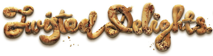 Bakers Delight - Twisted Delight #delight #bakers #twist #3d #bread #typography