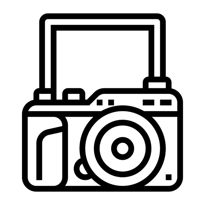 See more icon inspiration related to camera, photograph, Tools and utensils, capture, photo camera, electronics, image, device, digital, interface, picture and technology on Flaticon.