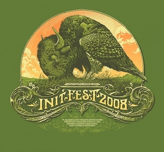 Aaron Horkey | Fubiz™ #illustration