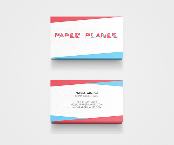 Paper Planes #stationary #card #business