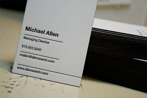 Edge Painting Can Make Your Business Cards Pop Up | Best Business Cards #technique #edge #business #stationary #print #paint #colour #cards