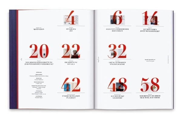 Motivation Fresenius Medical Care Annual Report 2011 #design