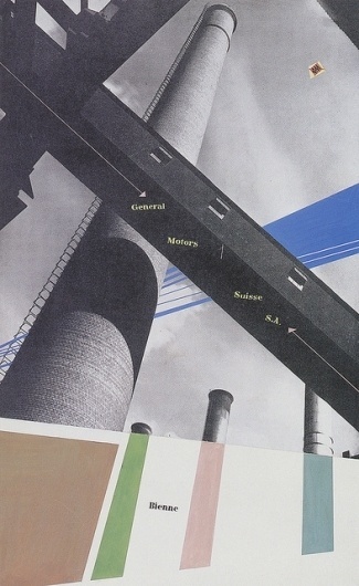 Max Huber, General Motors Suisse, 1937 #max #huber #1937 #design #graphic #poster