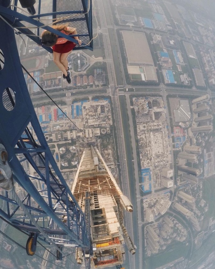 Meet Angela Nikolau, The Russian Girl Who Takes the World's Riskiest Photos