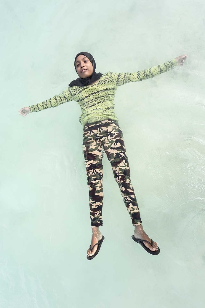 Weightless: Portraits of Maldivian Girls in The Warm Ocean by Anastasia Korosteleva
