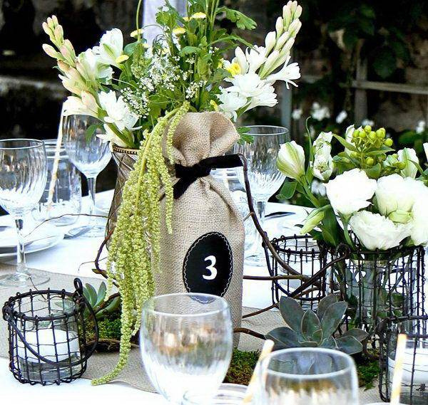 Homemade Wine Bottle Crafts #diy #craft #wine #bottle
