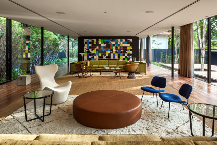 Glass Pavilion at the Gardens of Sao Paulo - InteriorZine