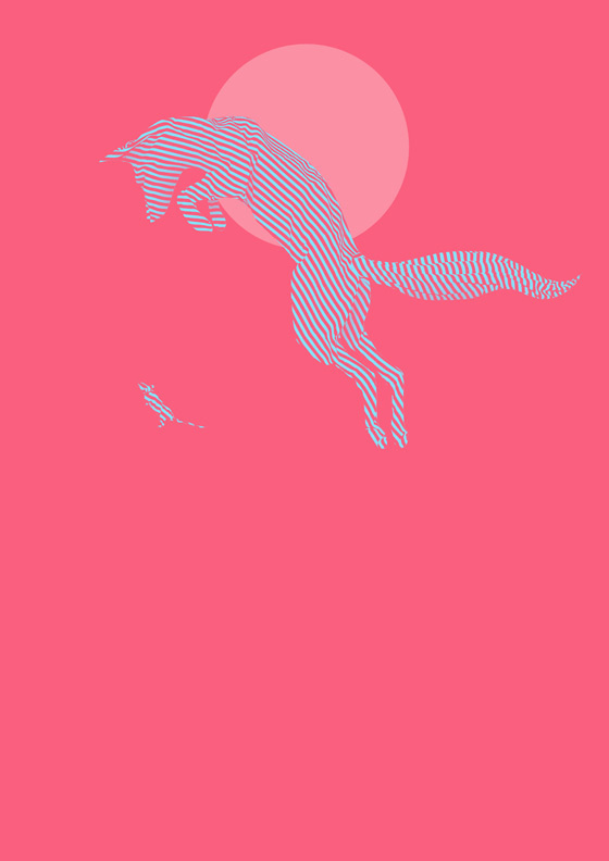 shotopop_ragimals_002 #illustration #line #dog #fox #mouse