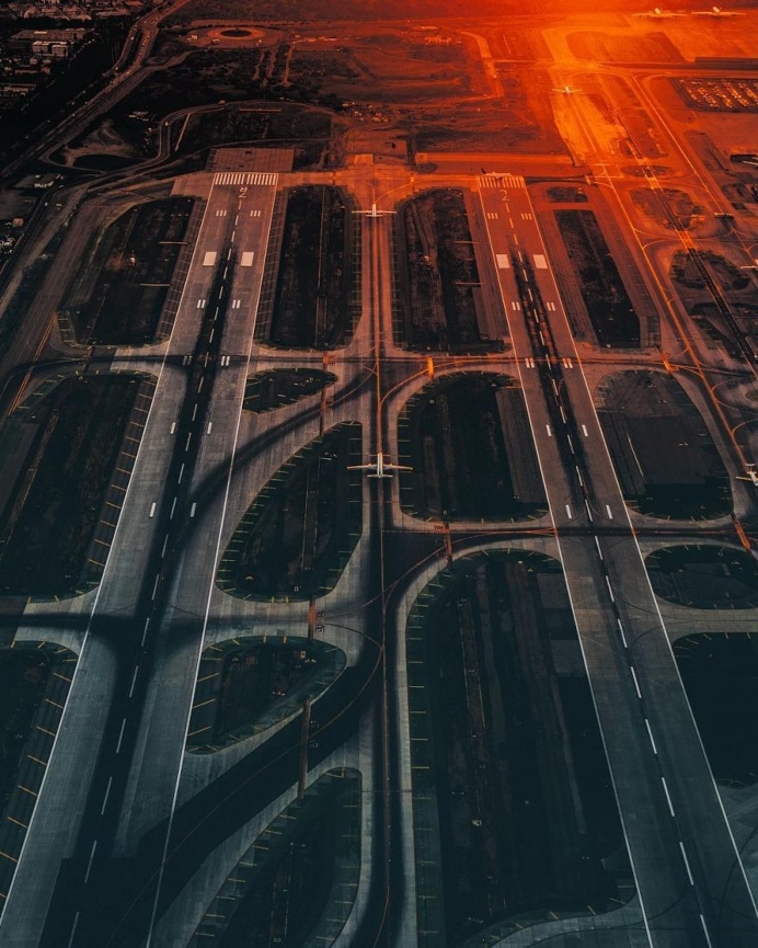 Los Angeles From Above: Vibrant Aerial Shots by ArtbyArtLA