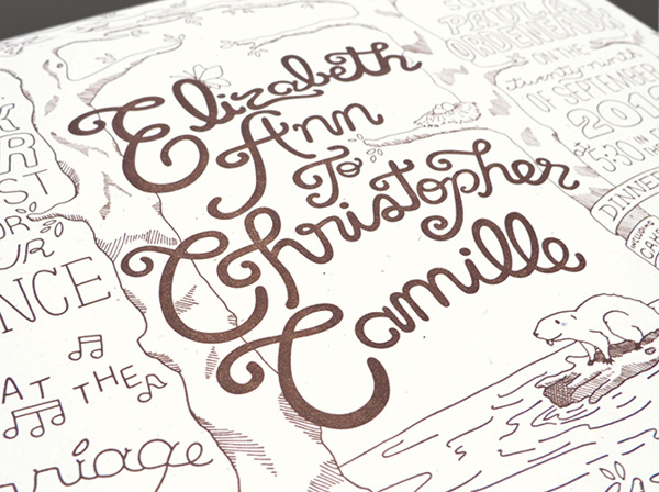 Cyprus Wedding Invitations #type #lettering