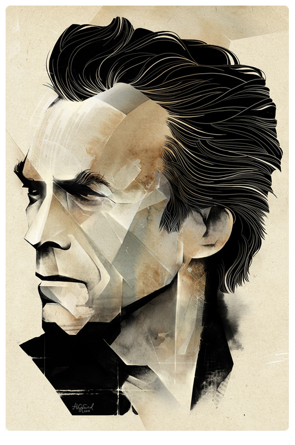 Clint Eastwood Illustrations