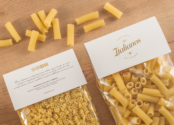 Los Italianos #packaging #pasta #food #branding
