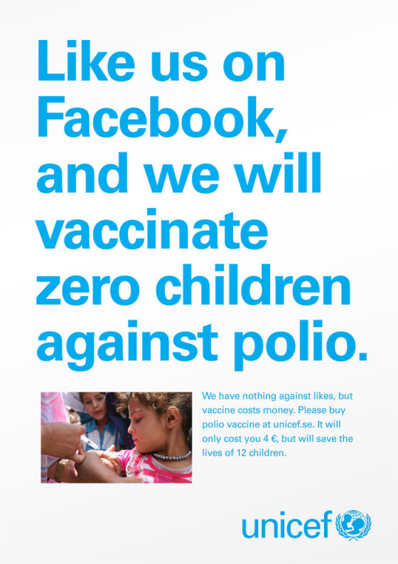 unicef #print #facebook #poster #unicef #awesome