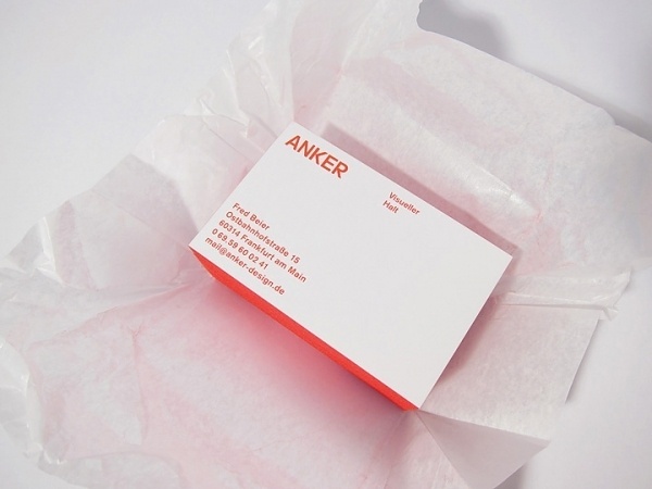 ANKER | Corporate Design #card #identity