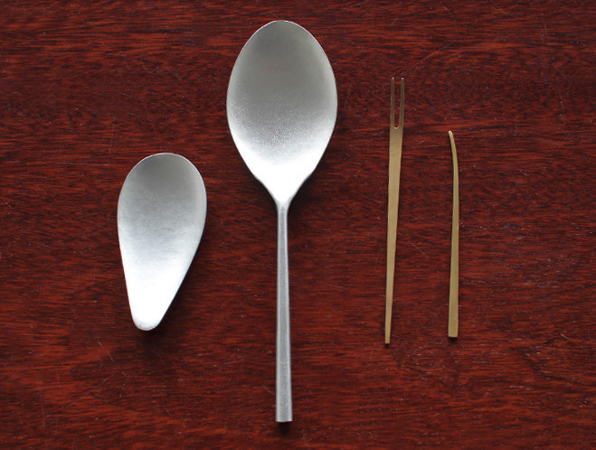 Cutlery by Naho Kamada #minimal #beautiful