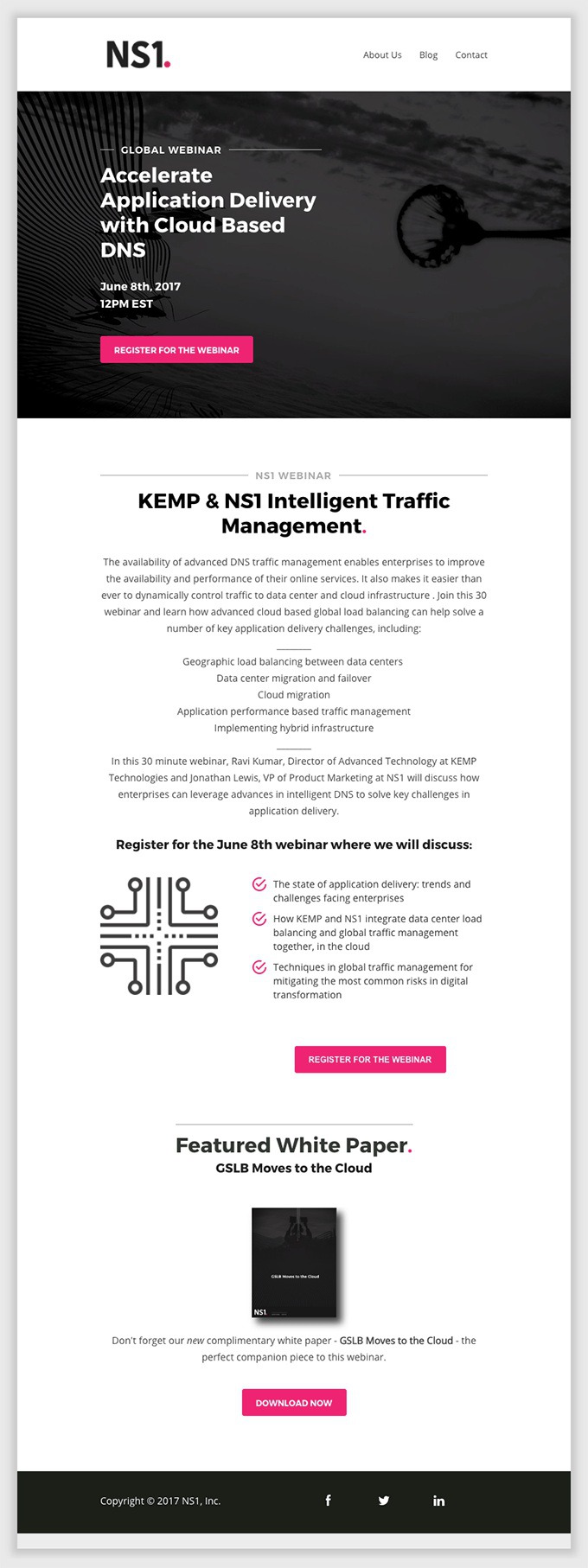 [Webinar] Accelerate Application Delivery with Cloud Based DNS - Really Good Emails