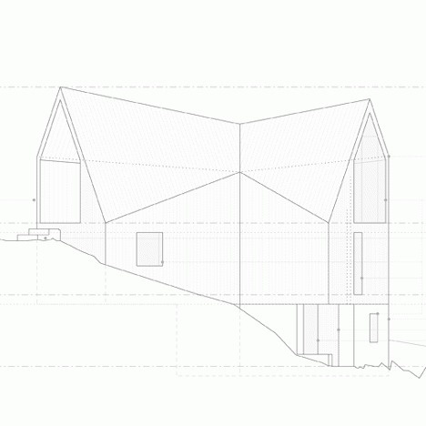 Dezeen » Blog Archive » House at Camusdarach Sands by RAW #lines #plans #architecture