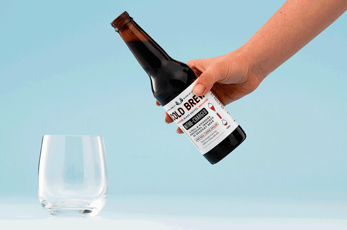 Cold Brew by Veneziano | Branding & Bottle Label Design | Studio Marché
