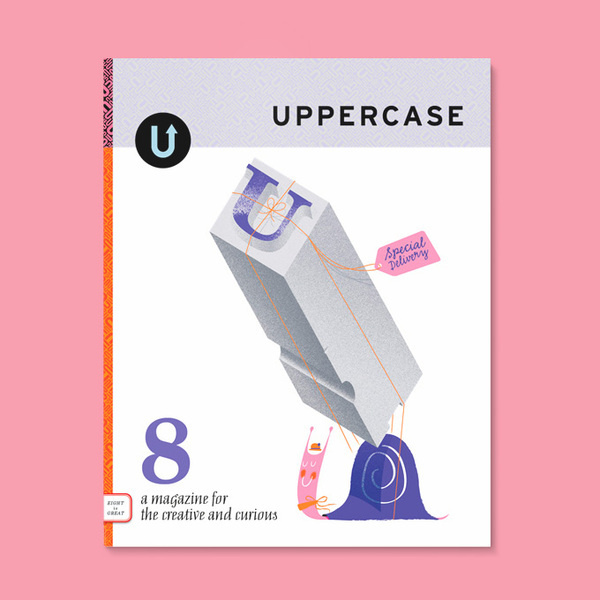 Uppercase Magazine No.8 #lab #cover #illustration #uppercase #partners