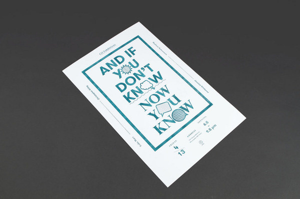 brian walbergh #typographic #poster