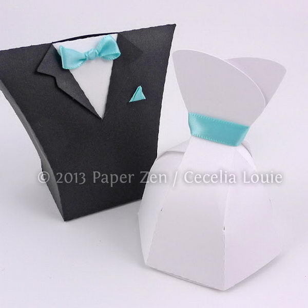 40+ Creative DIY Favor Boxes #cake #favor #box #candy #boxes #gift #diy #decorative