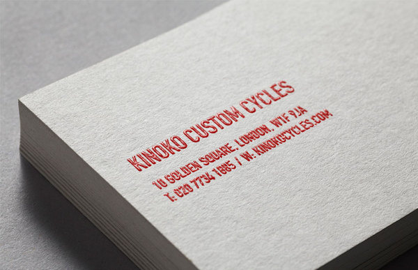 Kinoko Custom Cycles #cycles #business #card #kinoko #custom